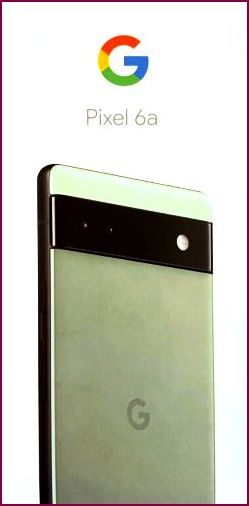 Google Pixel 6a 5G - 128GB Smartphone Android 12 - Grün/Sage