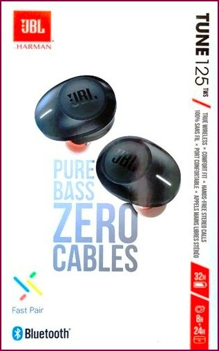 JBL TUNE 125TWS True Wireless In-Ear Kopfhörer - Schwarz