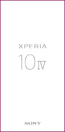 Sony Xperia 10 IV 5G - 128GB Smartphone Android 12 - Schwarz