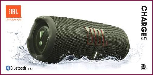 JBL Charge 5 - tragbarer Bluetooth Lautsprecher - Dunkelgrün